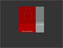 Tablet Screenshot of barrylongbooks.com